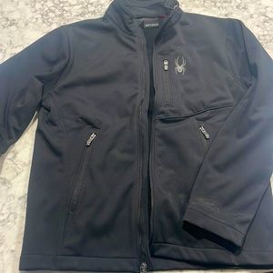Mens small black Spyder jacket. Never worn